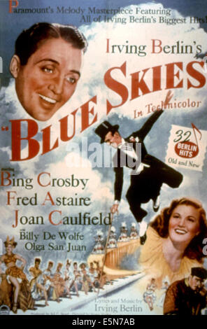 BLUE SKIES, Bing Crosby, Fred Astaire, 1946 Stock Photo - Alamy