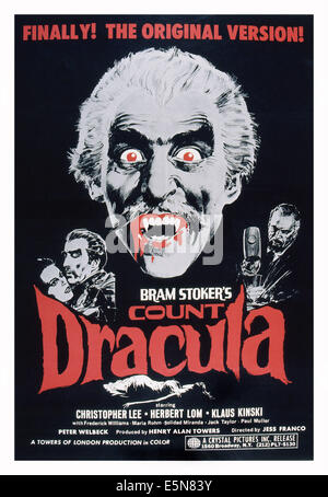 CHRISTOPHER LEE COUNT DRACULA (1970 Stock Photo: 30913512 ...