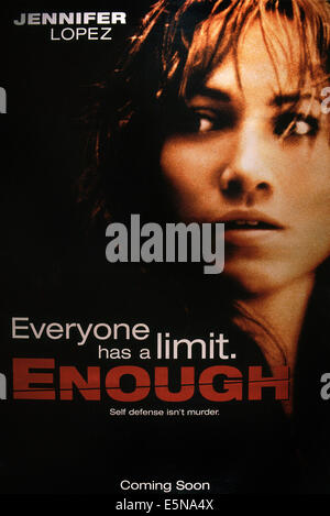 ENOUGH, Jennifer Lopez, 2002 (c) Columbia. Courtesy Everett Collection