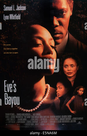 EVE'S BAYOU, from top: Samuel L. Jackson,  Lynn Whitfield, Debbi Morgan, Meagan Good, Jurnee Smollett, 1997. © Trimark Pictures Stock Photo