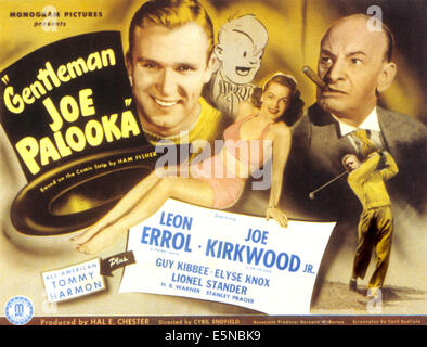 GENTLEMAN JOE PALOOKA, from left, Elyse Knox, Joe Kirkwood, Jr., 1946 ...