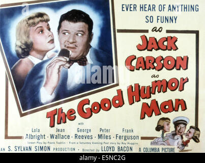 THE GOOD HUMOR MAN, Lola Albright, Jack Carson, 1950 Stock Photo