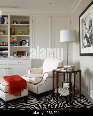 Mother's Study in Little Venice House by Bruce Norman Long Interior Design Stock Photo