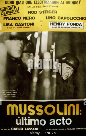 The last days of mussolini (1974) hi-res stock photography and