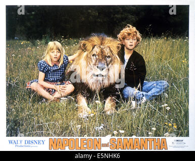 NAPOLEON AND SAMANTHA, from left: Jodie Foster, Johnny Whitaker, 1972 Stock Photo