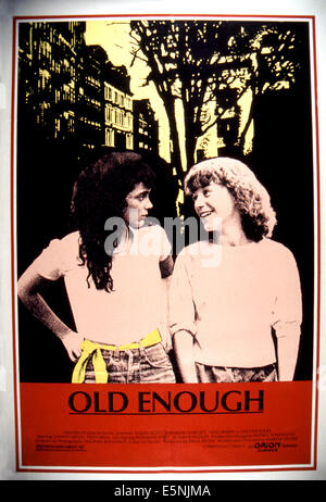 OLD ENOUGH, (aka JACKALS), Sarah Boyd, Rainbow Harvest, 1984, (c)Orion