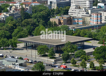 Neue Nationalgalerie Berlin Germany Stock Photo