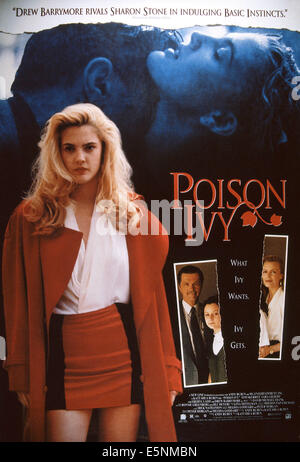 POISON IVY, Drew Barrymore, Sara Gilbert, 1992 Stock Photo - Alamy