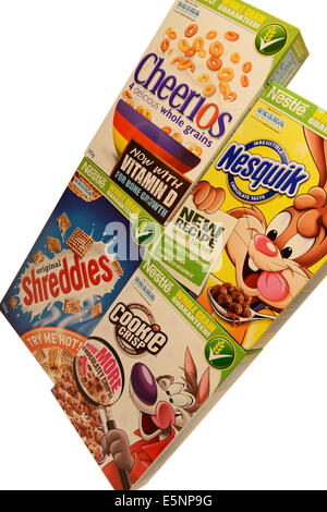 Nestle Cereals Stock Photo