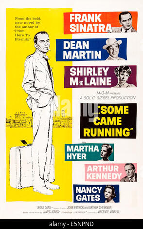 SOME CAME RUNNING, Frank Sinatra, 1958 Stock Photo - Alamy