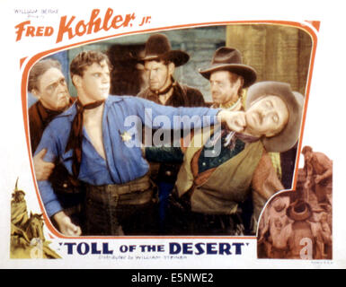 TOLL OF THE DESERT Fred Kohler Jr 1935 Stock Photo Alamy TOLL OF THE DESERT Fred Kohler Jr 1935 Stock Photo Alamy
