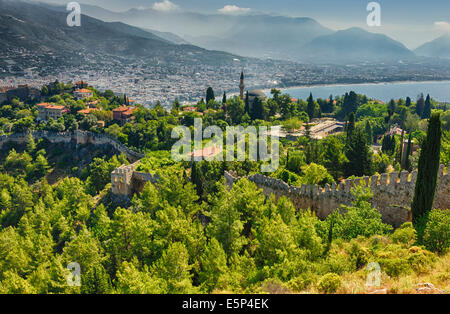 Fortification of Alanya, Turkey Stock Photo