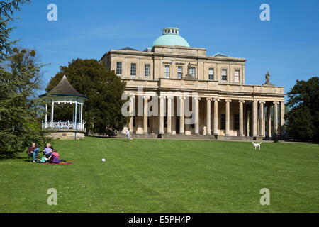 Pittville Pump Room, Pittville Park, Cheltenham, Gloucestershire, England, United Kingdom, Europe Stock Photo