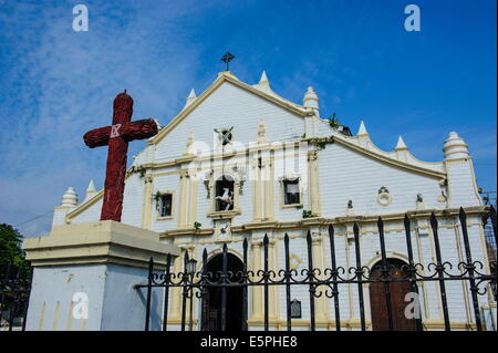 St. Paul Cathedral, Vigan, UNESCO World Heritage Site, Northern Luzon, Philippines, Southeast Asia, Asia Stock Photo