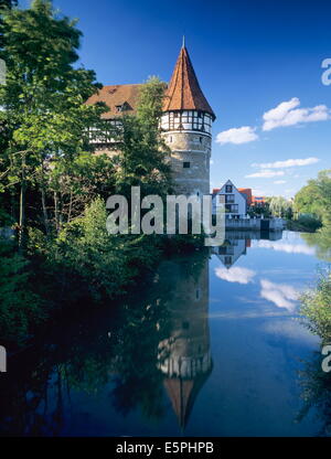 Zollernschloss Castle, Balingen, Swabian Alb, Baden Wurttemberg, Germany, Europe Stock Photo