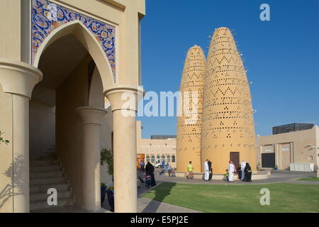 Pigeon Towers, Katara Cultural Village, Doha, Qatar, Middle East Stock Photo