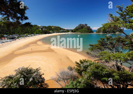 Kaiteriteri beach, Kaiteriteri, Nelson region, South Island, New Zealand, Pacific Stock Photo