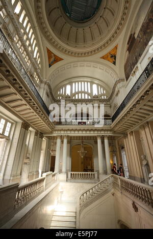 Classical architecture in the pre-revolution palace in Havana, Cuba. Stock Photo