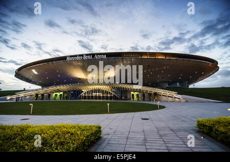 Mercedes Benz Arena in Shanghai Pudong, Shanghai, China, Asia Stock Photo