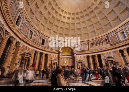 The Pantheon in Rome, Lazio, Italy, Europe Stock Photo