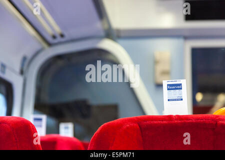 Ticket On The Back Of A Reserved Seat On A Train Operated By Great ticket-on-the-back-of-a-reserved-seat-on-a-train-operated-by-great