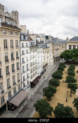 The Place Dauphine in Paris, France Stock Photo