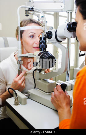 Fundus oculi. Stock Photo