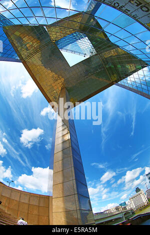 Modern architecture of the office building at number one London Bridge, London, England Stock Photo