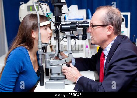 Fundus oculi. Stock Photo