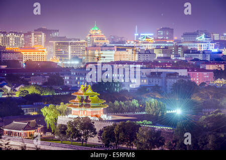 Beijing, China at the Imperial City north gate. Stock Photo