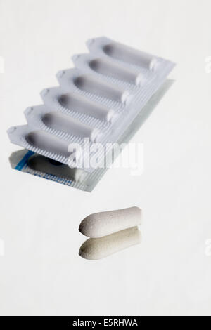 Suppositories. Stock Photo