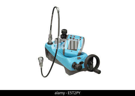 Calibrator for sensors, isolated on a white background. Stock Photo