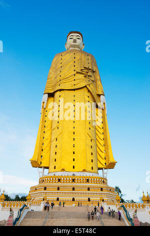 South East Asia, Myanmar, Monywa, Bodhi Tataung, largest buddha statue in the world Stock Photo