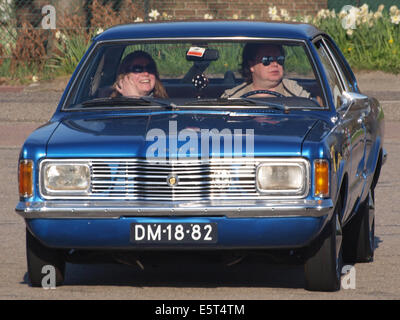 Ford Taunus 1300 L (1972), Dutch licence registration DM-18-82, pic2 Stock Photo