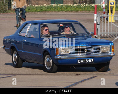 Ford Taunus 1300 L (1972), Dutch licence registration DM-18-82, pic3 Stock Photo