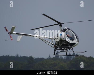 PH-DIB Schweizer 269C-300C at Hilversum Airport (ICAO EHHV), photo4 Stock Photo