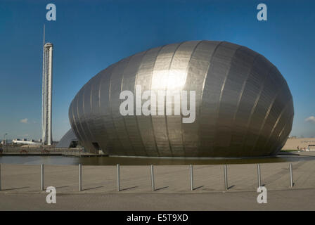 Glasgow Science Centre visitor attraction located in the Clyde Waterfront Regeneration area on the south bank of the River
