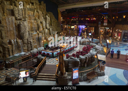 Todd English Tuscany restaurant in Mohegan Sun casino Uncasville CT Stock Photo