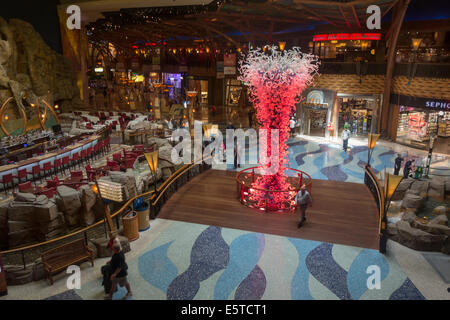 Todd English Tuscany restaurant in Mohegan Sun casino Uncasville CT Stock Photo