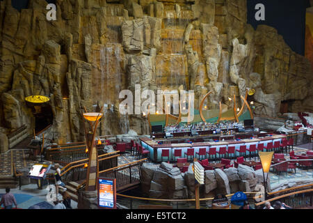 Todd English Tuscany restaurant in Mohegan Sun casino Uncasville CT Stock Photo