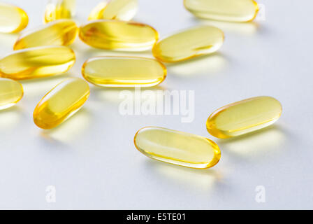 Fish oil Stock Photo