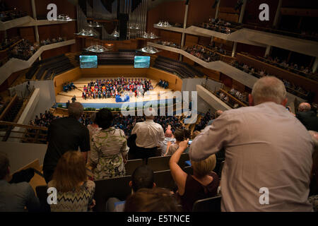 Graduation ceremony for Manchester Metropolitan University, Manchester, UK Stock Photo