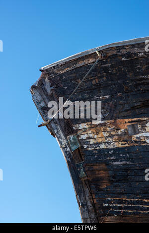 The clipper ship the 'City of Adelaide' prior to restoration Stock Photo