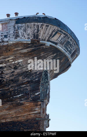 The clipper ship the 'City of Adelaide' prior to restoration Stock Photo