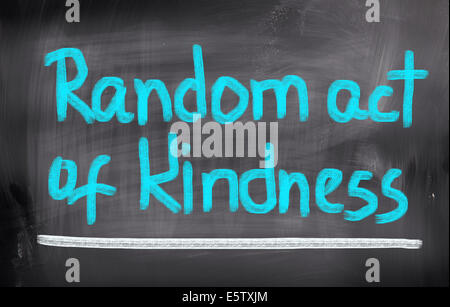 Random Act Of Kindness Concept Stock Photo