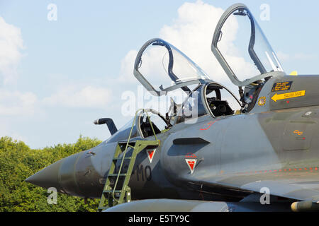 French Air Force Mirage 2000 cockpit Stock Photo