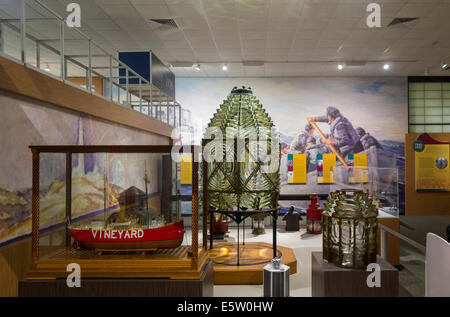 United States Coast Guard museum in New London CT Stock Photo