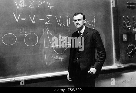 PAUL DIRAC (1902-1984) English theoretical physicist in 1933 Stock Photo