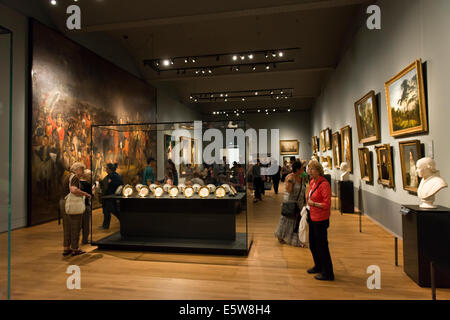 Jan Willem Pieneman, Battle of Waterloo, rijksmuseum, amsterdam, netherlands, holland Stock Photo