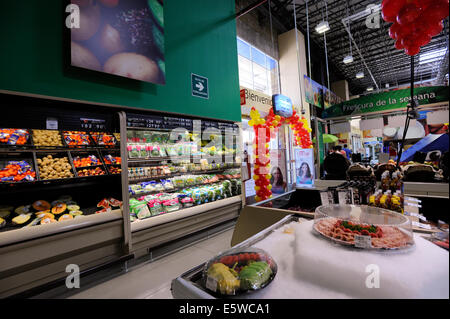 Superama Grocery store now called Walmart Express in Acapulco, Mexico. One can order online and have things delivered. Stock Photo